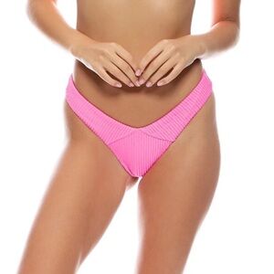 Luli Fama Pura Curiosidad - Tab Side High Leg Thong Bottom